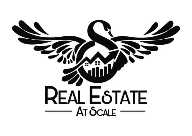 Real Estate At Scale Logo Black